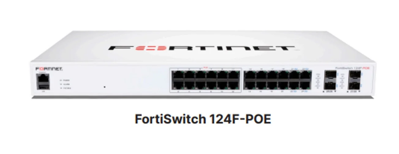 FS124FPOE FortiSwitch Networking Switch